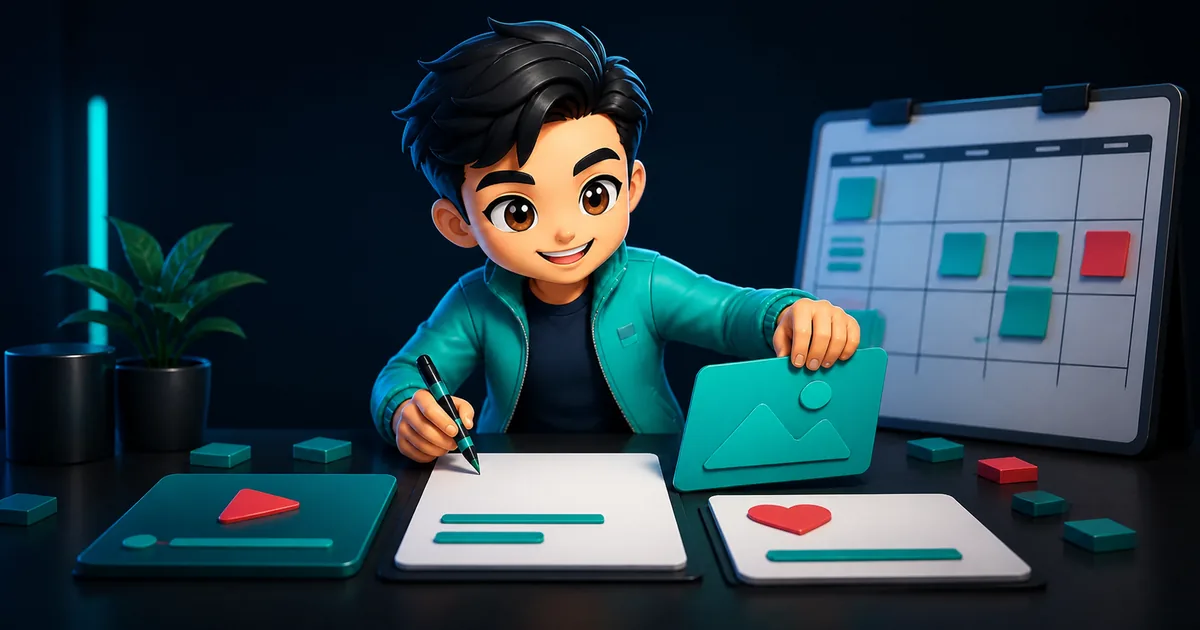 มาสคอต ScaleUpThai วางแผนเนื้อหา อธิบาย Content Marketing คืออะไร