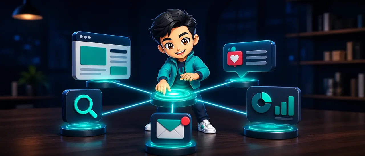 Digital Marketing คืออะไรและการเชื่อมช่องทางการตลาดด้วยมาสคอต ScaleUpThai