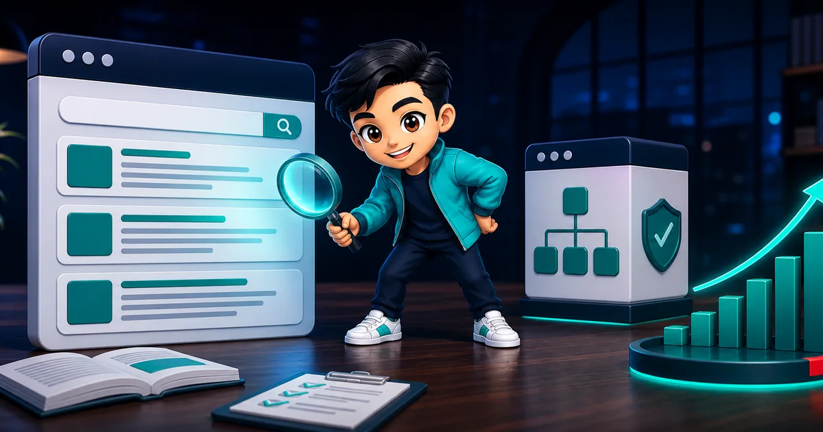 มาสคอต ScaleUpThai ตรวจเว็บไซต์ด้วยเครื่องมือ SEO